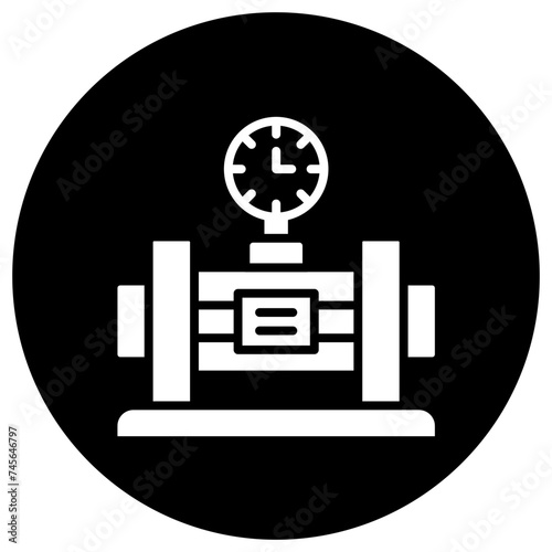 Gauge Vector Icon Design Illustration