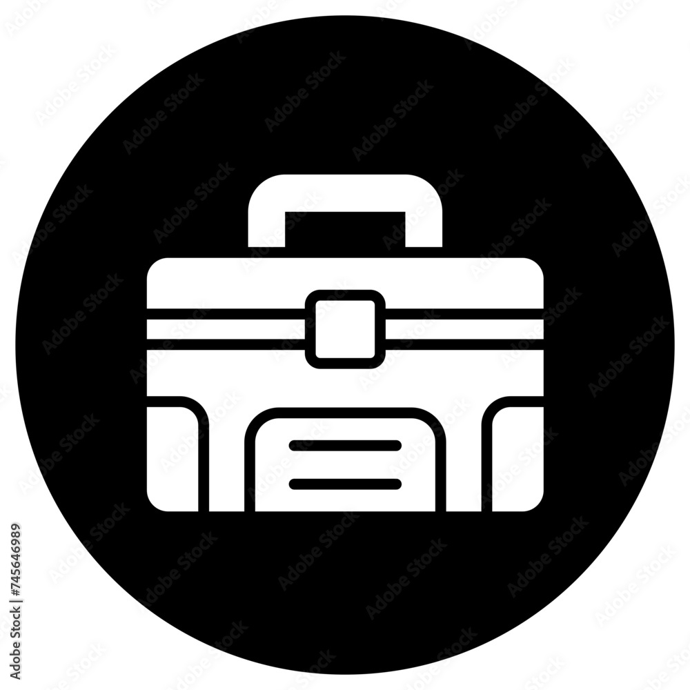 Suitcase Vector Icon Design Illustration Suitcase Vector Icon Design Illustration