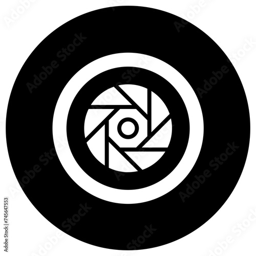 Diafragma Vector Icon Design Illustration