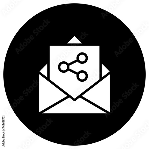 Share Vector Icon Design Illustration