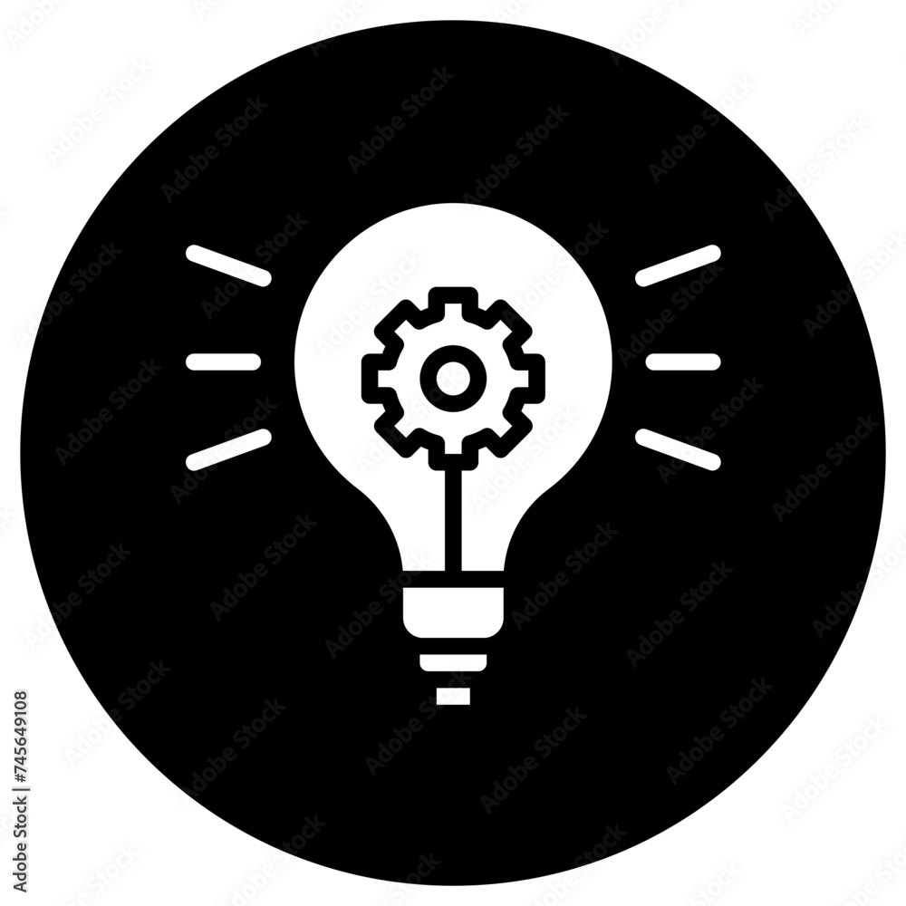 Business Idea Vector Icon Design Illustration Business Idea Vector Icon Design Illustration