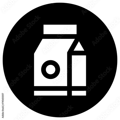 Milk Vector Icon Design Illustration