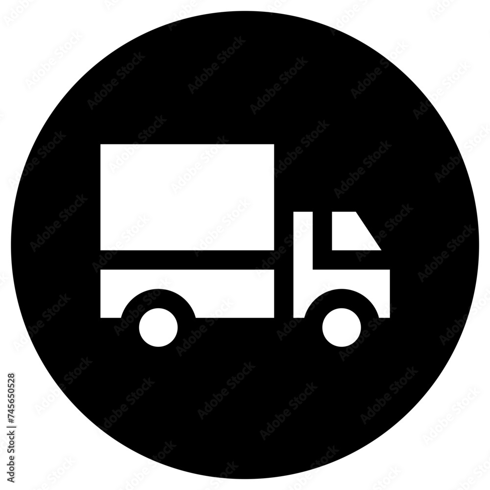 Truck Vector Icon Design Illustration Truck Vector Icon Design Illustration