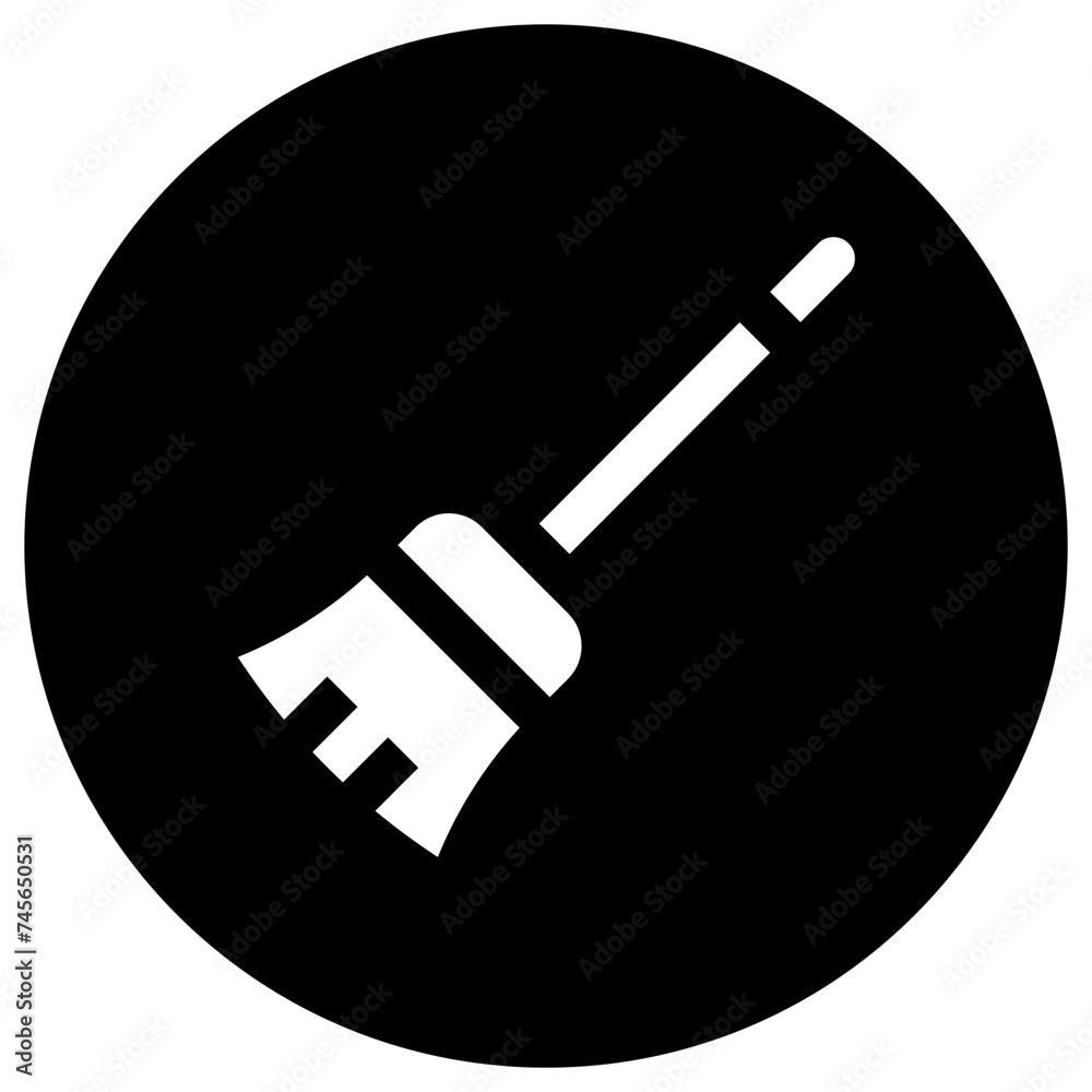 Feather duster Vector Icon Design Illustration Feather duster Vector Icon Design Illustration