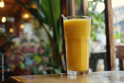 Fresh mango juice