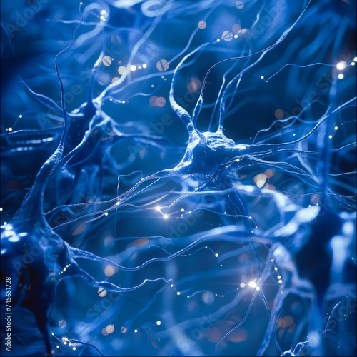 A cluster of hippocampus cells in a memory processing center