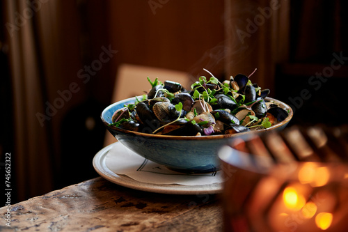 Plat de moules