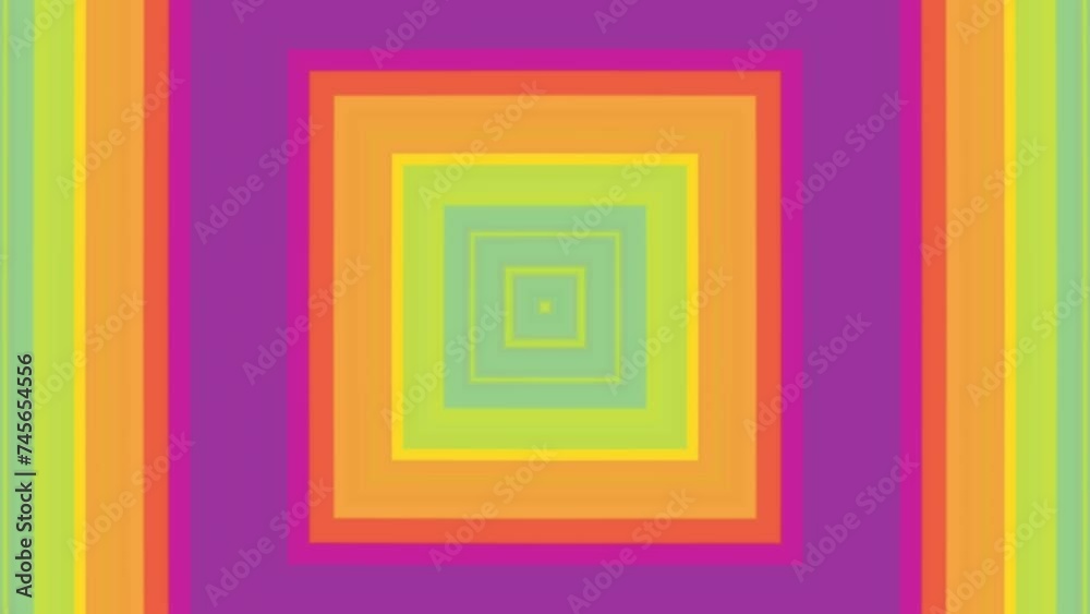 Bright iridescent background, throbbing abstract colorful square pattern Bright iridescent background, throbbing abstract colorful square pattern