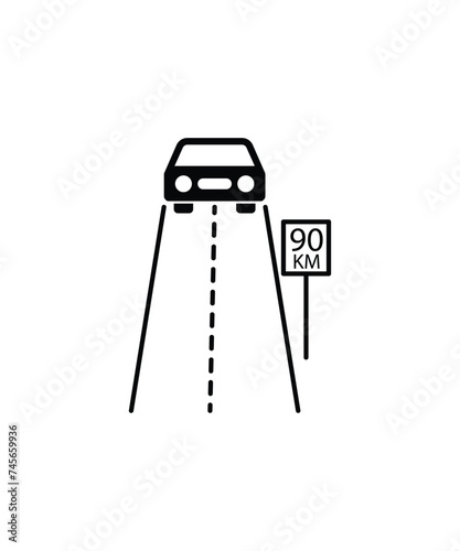 transport icon, vector best flat icon.