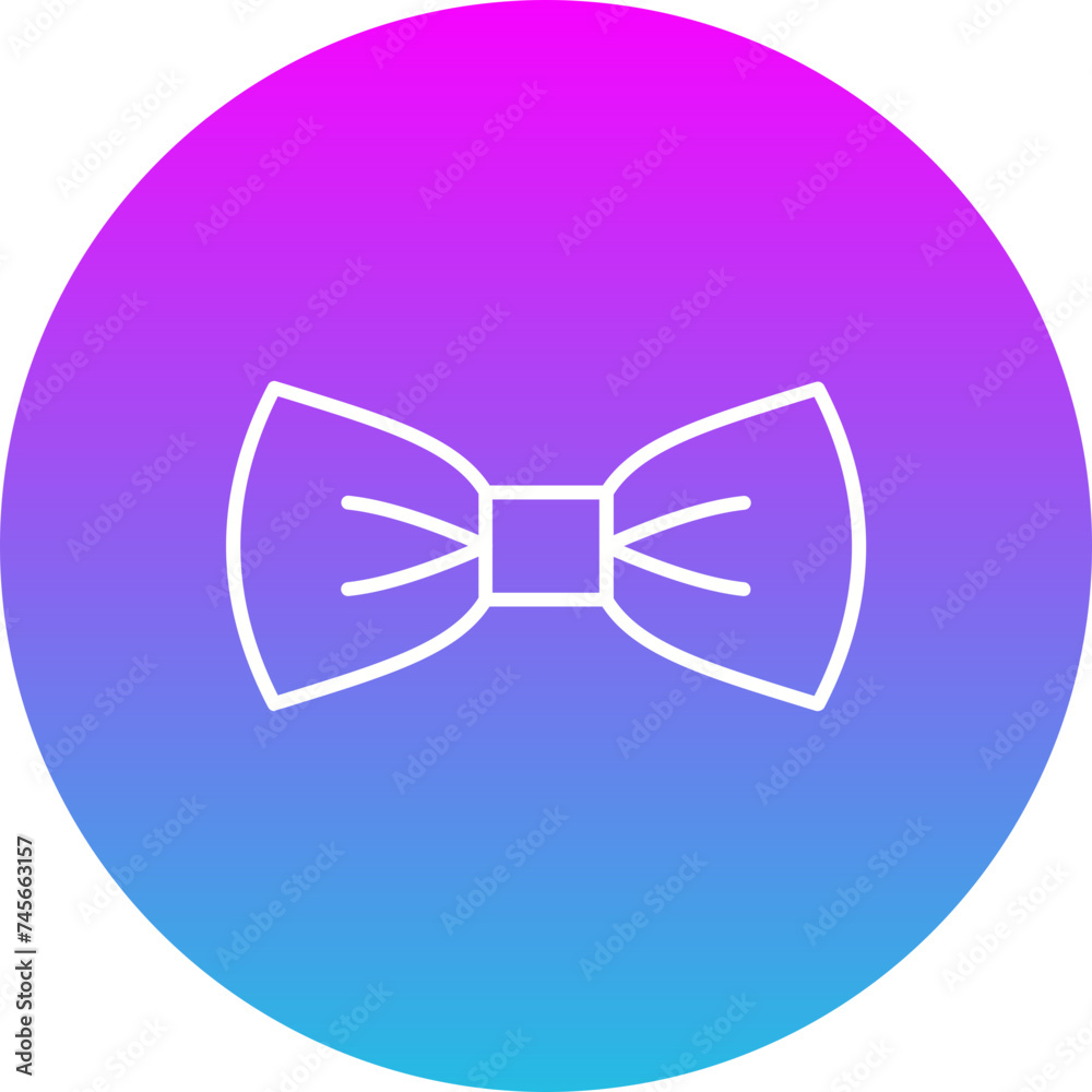 Fototapeta premium Bow Tie Icon