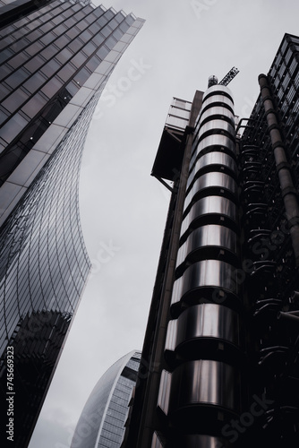 Willis Building and Lloyds Of London in England, UK photo