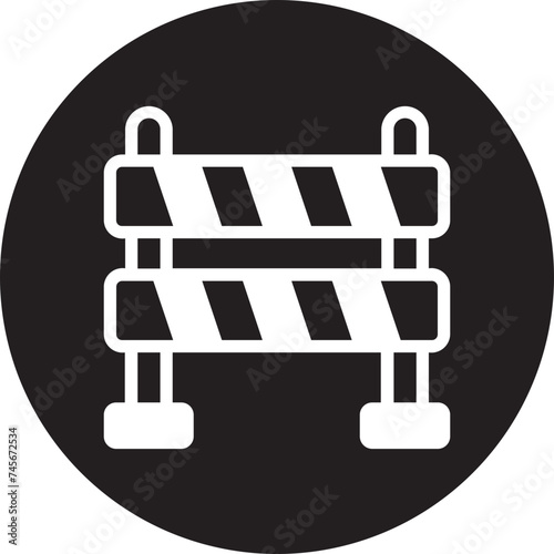 barrier glyph icon