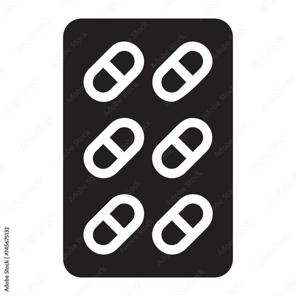 pill glyph icon pill glyph icon