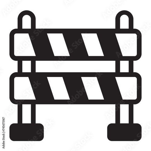 barrier glyph icon
