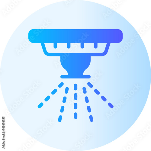 sprinkler gradient icon