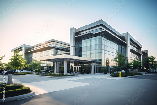HL Real Estate Company's Impressive Headquarters: A Symbol of Modern Business Infrastructure © Lillian