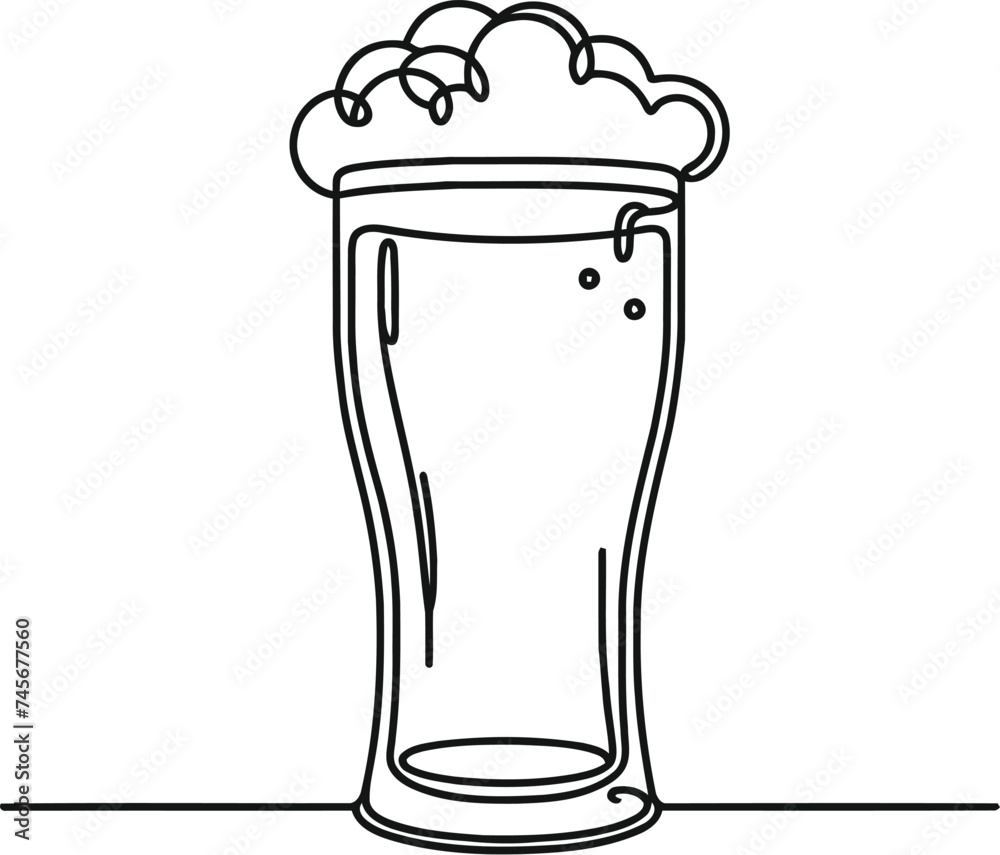 beer in continuous line drawing minimalist style, food illustration, octoberfest, beer in continuous line drawing minimalist style, food illustration, octoberfest,