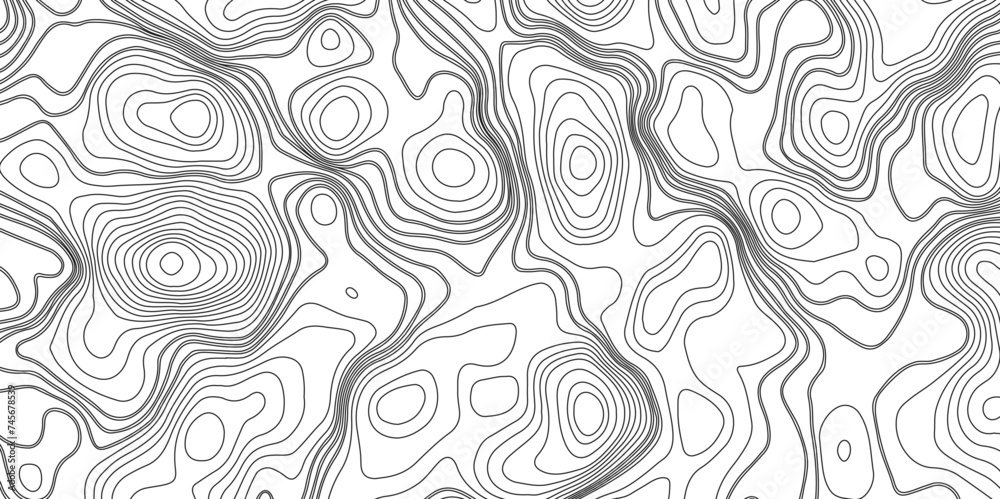 Background of the topographic map. Topographic map lines, contour background. Background of the topographic map. Topographic map lines, contour background.