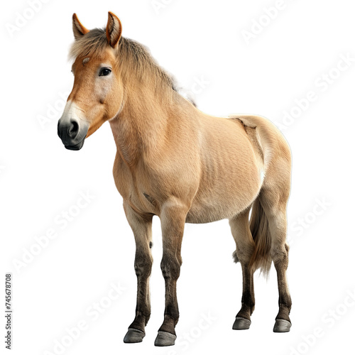 horse isolated on transparent background, png