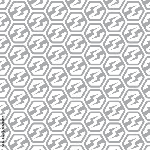 A monochromatic geometric pattern featuring a seamless zigzag design for a modern and sophisticated look.