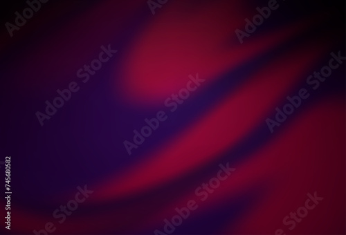 Dark Pink vector blurred shine abstract texture.