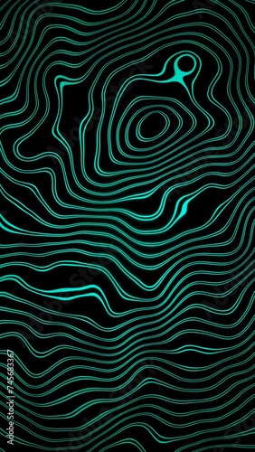  wave color background 4k