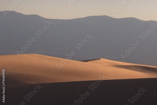 Desert Dunes at Dusk