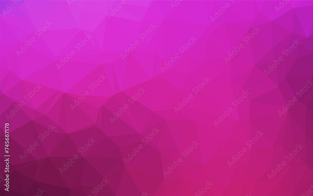 Light Pink vector abstract mosaic backdrop.