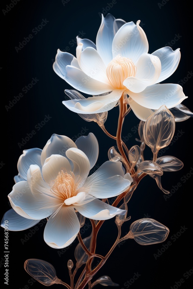 the soft beauty of magnolias with this captivating pattern the soft beauty of magnolias with this captivating pattern