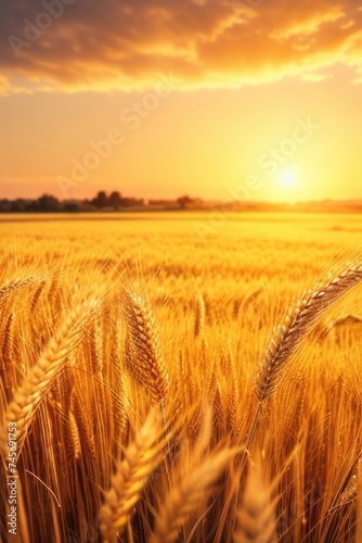 golden wheat field © RENDISYAHRUL