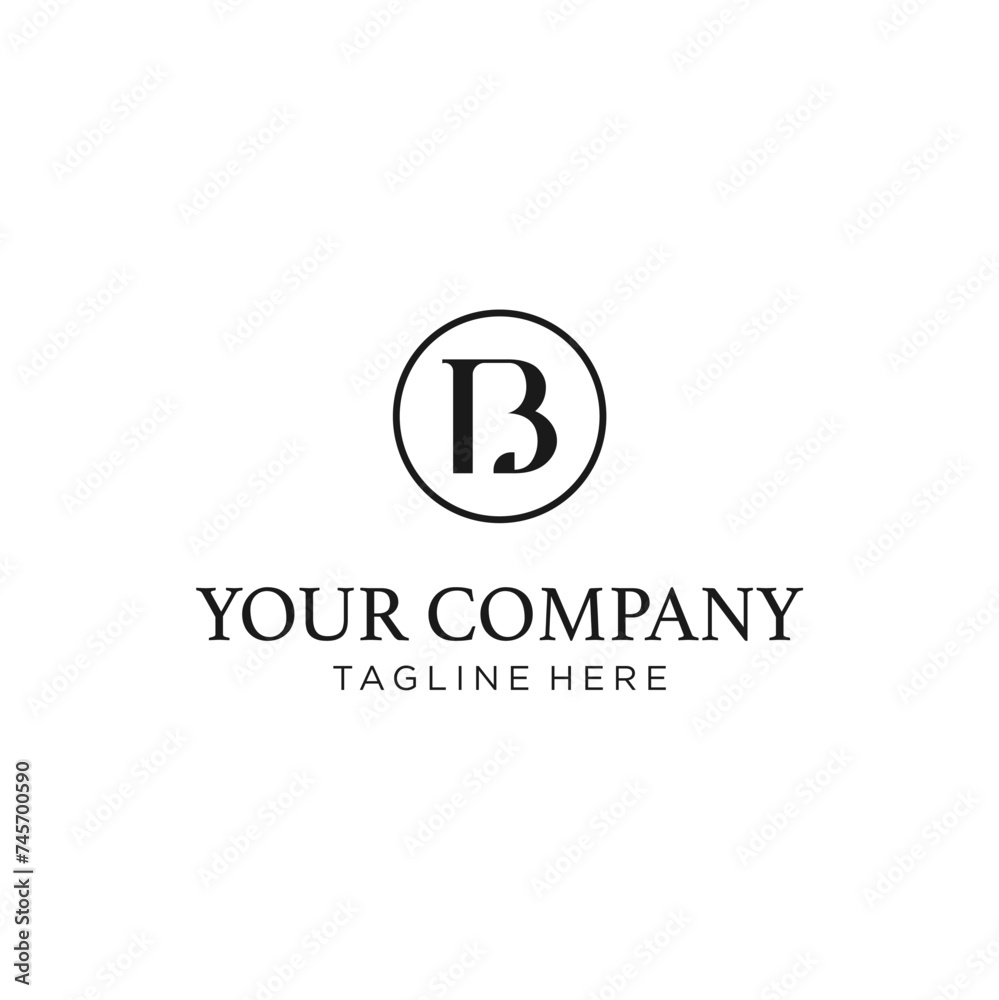 Simple BL Logo Icon Initials Concept Vector Design Simple BL Logo Icon Initials Concept Vector Design