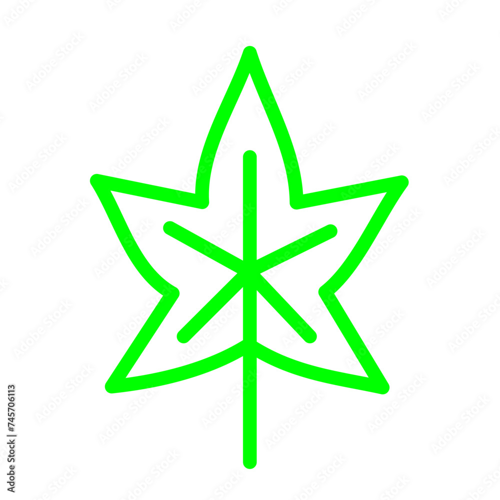 leaf icon isolated on white background, vector illustration leaf icon isolated on white background, vector illustration