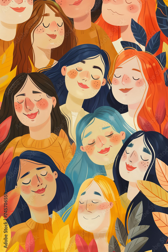 creative illustrations of women
creative illustrations of women