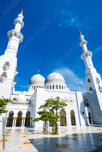 The Sheikh Zayed Grand Mosque, Solo, is a mosque in Solo, Indonesia photo