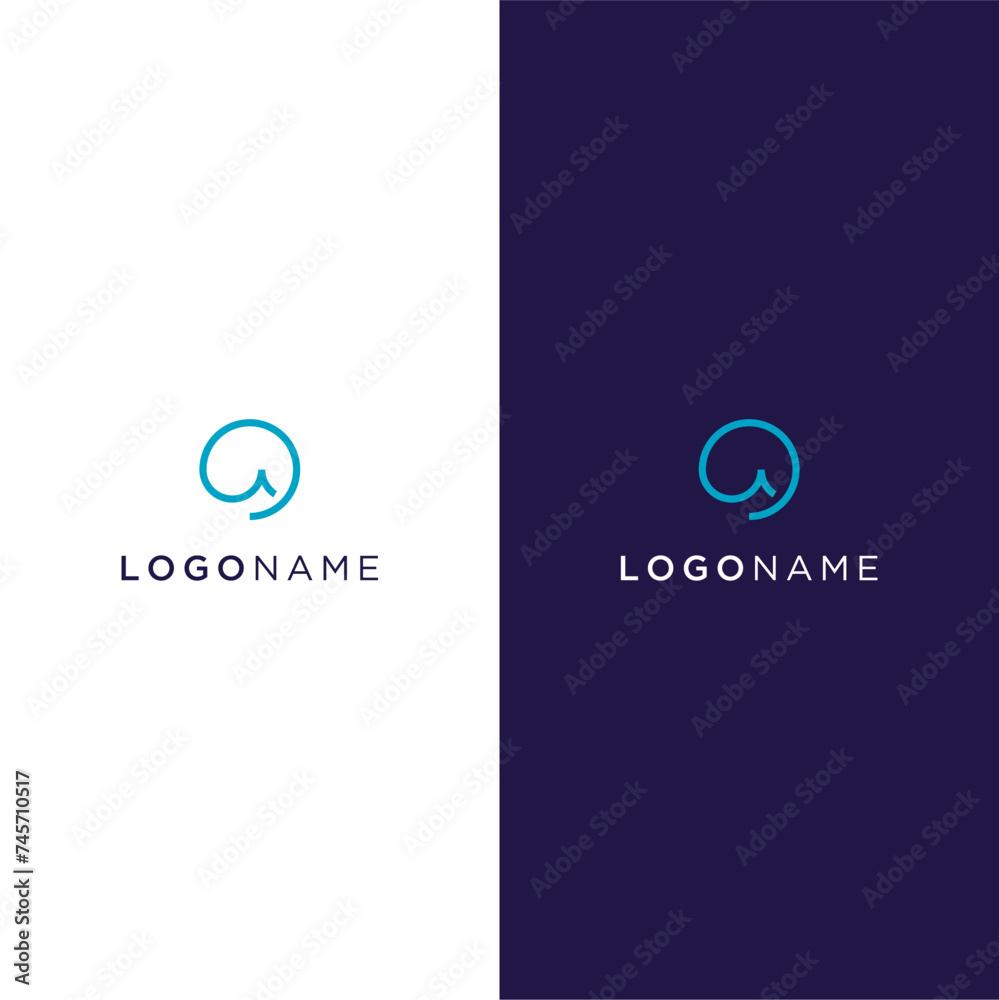 Letter O with Arrow Up Logo Concept Icon Vector Design Letter O with Arrow Up Logo Concept Icon Vector Design