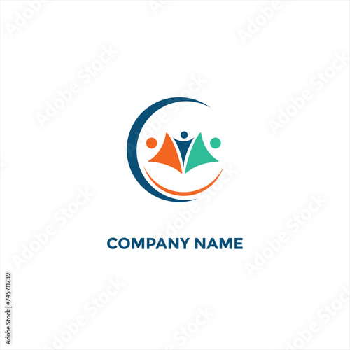 People Care Logo Template