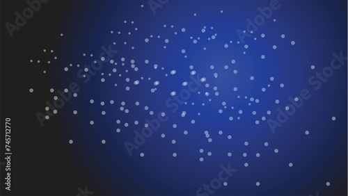 Blue gradient background wallpaper vector image for backdrop or presentation