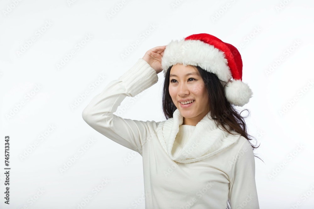 Woman in leisure time