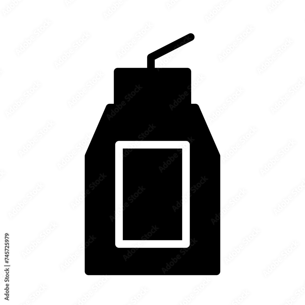 Beauty Bottle Care Glyph Icon Beauty Bottle Care Glyph Icon