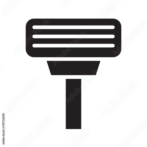 Care Razor Shaving Glyph Icon
