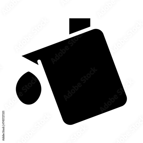 Bucket Fill Paint Glyph Icon