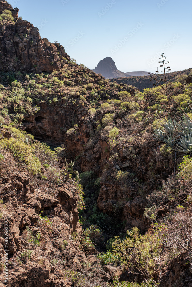 gran canaria barranco de las vacas landscape gran canaria barranco de las vacas landscape