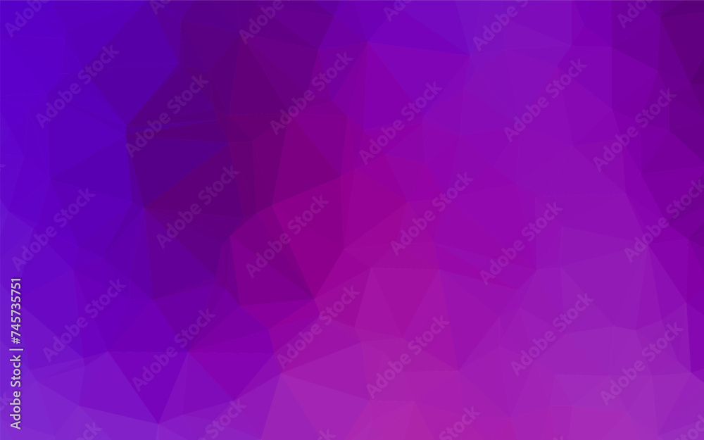 Light Purple vector polygonal pattern. Light Purple vector polygonal pattern.