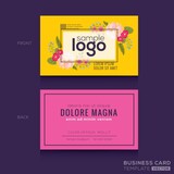 Corporate-Card-With-Flowers