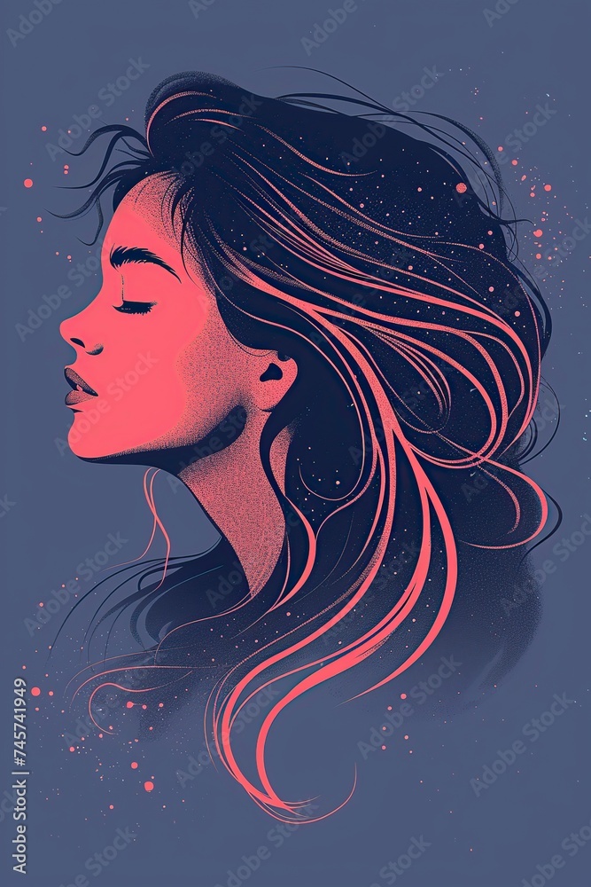 illustration, the girl power of international women's day illustration, the girl power of international women's day