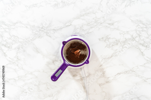Cocoa Grease-Candy Melting Pot Bundt Prep