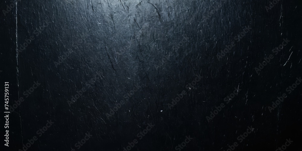 black scratched metal texture for background - obrazy, fototapety, plakaty 