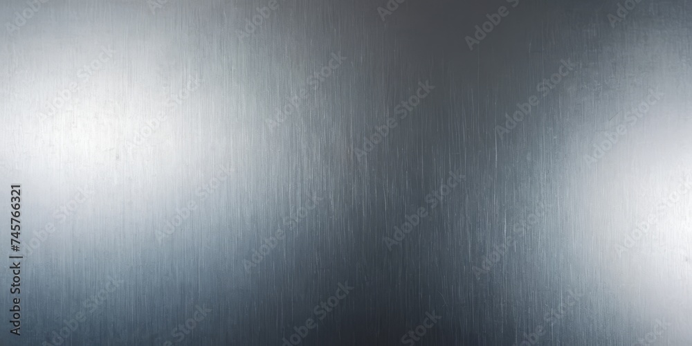 new silver Scratched metal background banner