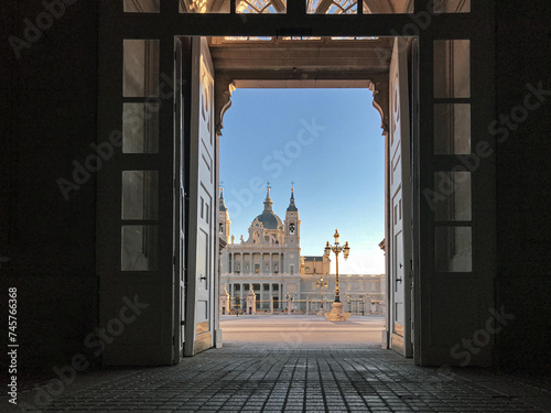 The Royal Palace of Madrid is one of the main attractions of the city and is located at the heart of the city.