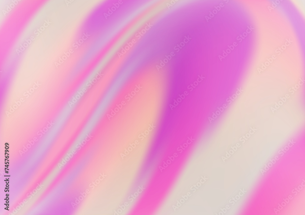 Obraz premium Light Pink vector pattern with lava shapes.